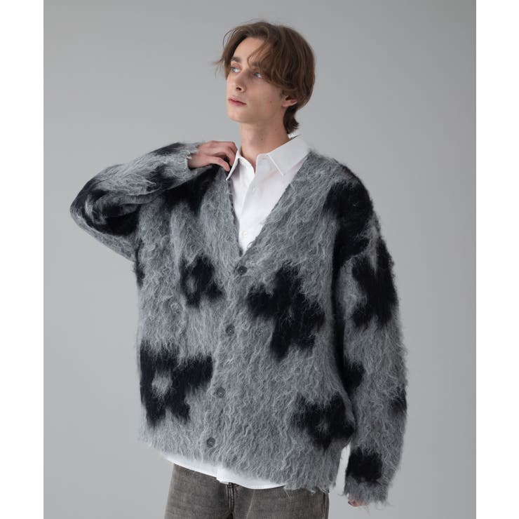 モヘアタッチパターンカーディガン | WEGO【MEN】 | 詳細画像51 