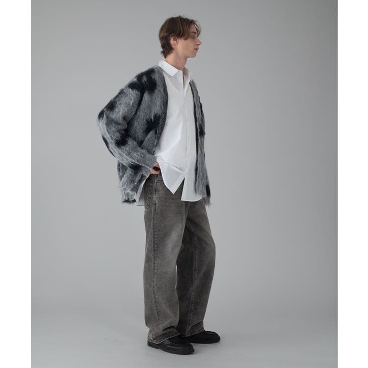 モヘアタッチパターンカーディガン | WEGO【MEN】 | 詳細画像55 