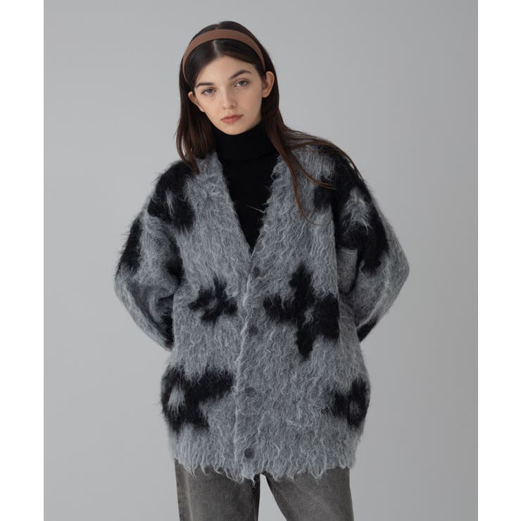 モヘアタッチパターンカーディガン | WEGO【MEN】 | 詳細画像56 