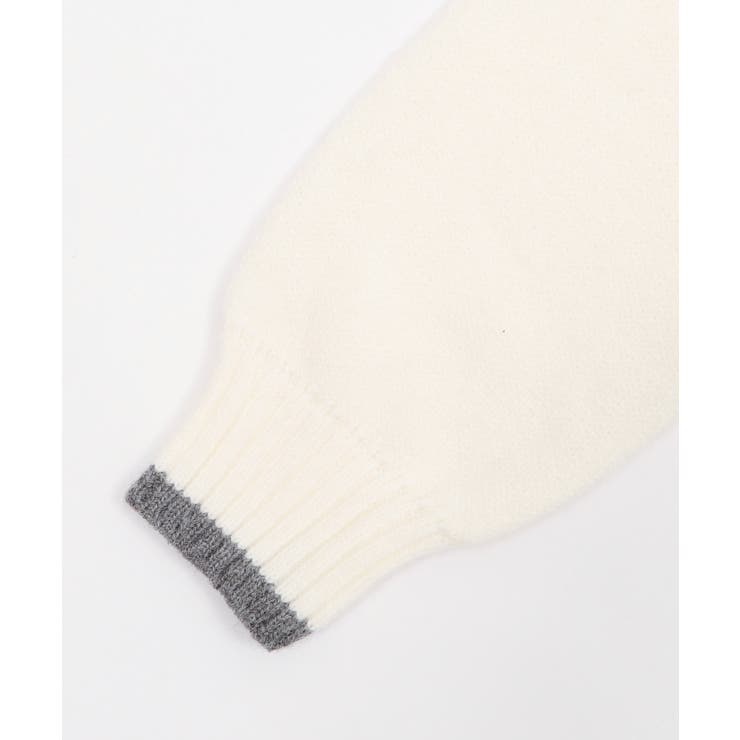 バイカラーニットトラックジャケット | WEGO【WOMEN】 | 詳細画像15 