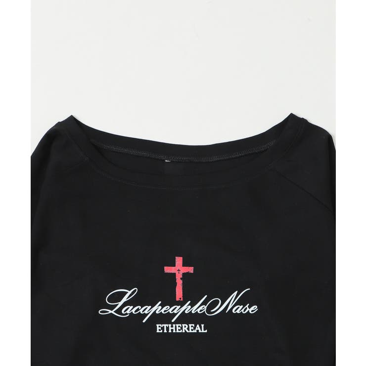 クロスロゴオフショルトップ | WEGO【WOMEN】 | 詳細画像2 