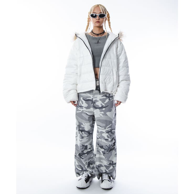 2WAYシャイニーパファーフーディー | WEGO【MEN】 | 詳細画像24 