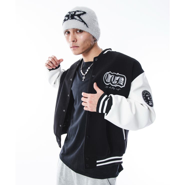 ブラックその他 | メルトンワッペンスタジャン | WEGO【MEN】