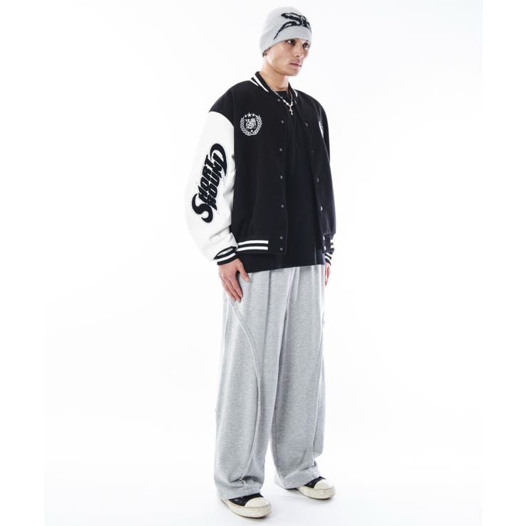 メルトンワッペンスタジャン | WEGO【MEN】 | 詳細画像5 