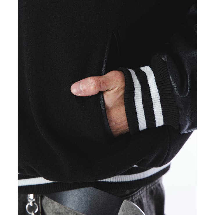 メルトンワッペンスタジャン | WEGO【MEN】 | 詳細画像14 