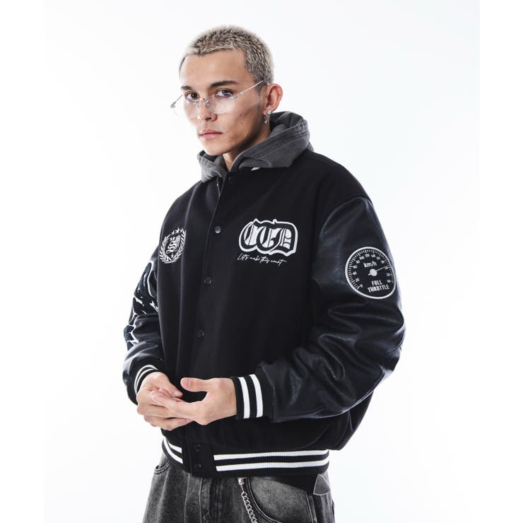 メルトンワッペンスタジャン | WEGO【MEN】 | 詳細画像25 