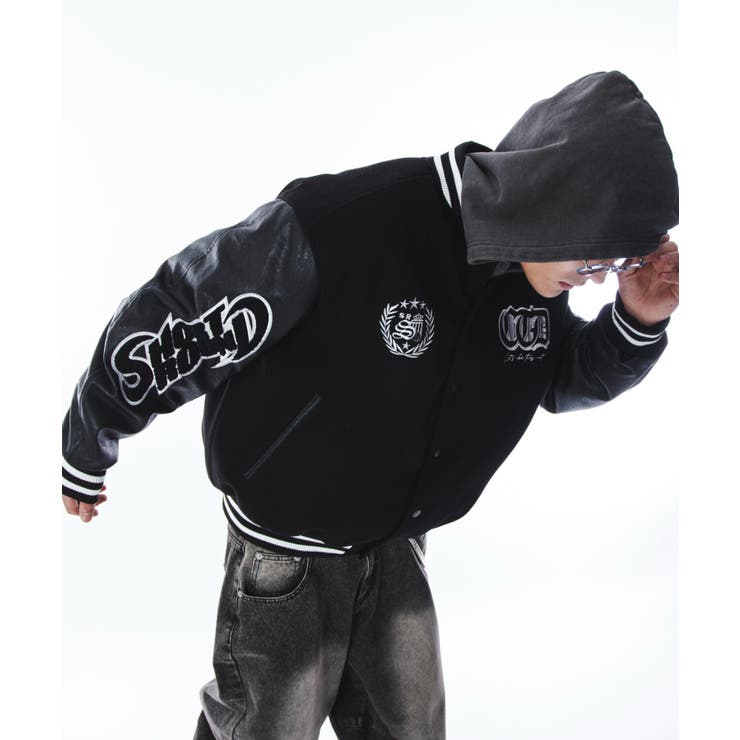 メルトンワッペンスタジャン | WEGO【MEN】 | 詳細画像28 