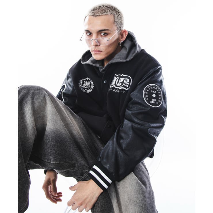 メルトンワッペンスタジャン | WEGO【MEN】 | 詳細画像30 