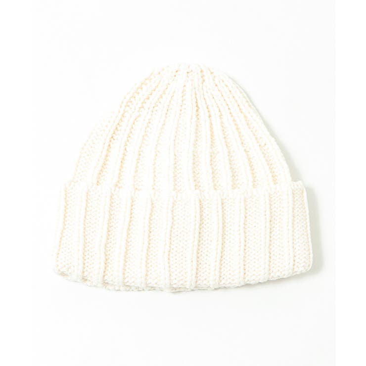 ホワイトアイボリー | リブニットキャップ | WEGO【MEN】