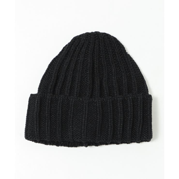 ブラック | リブニットキャップ | WEGO【MEN】