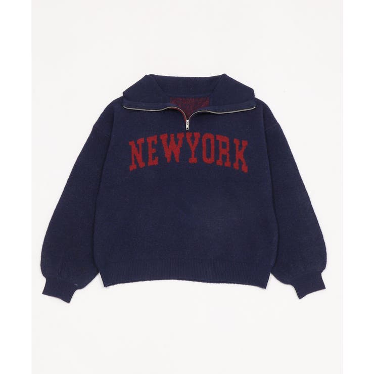 フラッフィーハーフジップニット | WEGO【WOMEN】 | 詳細画像31 