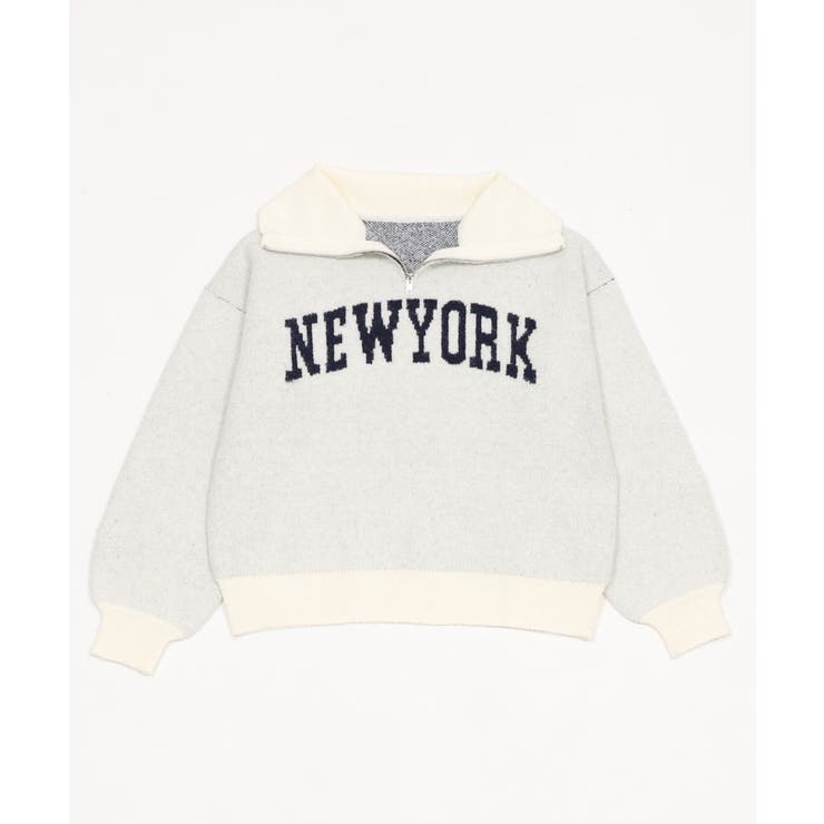 フラッフィーハーフジップニット | WEGO【WOMEN】 | 詳細画像32 