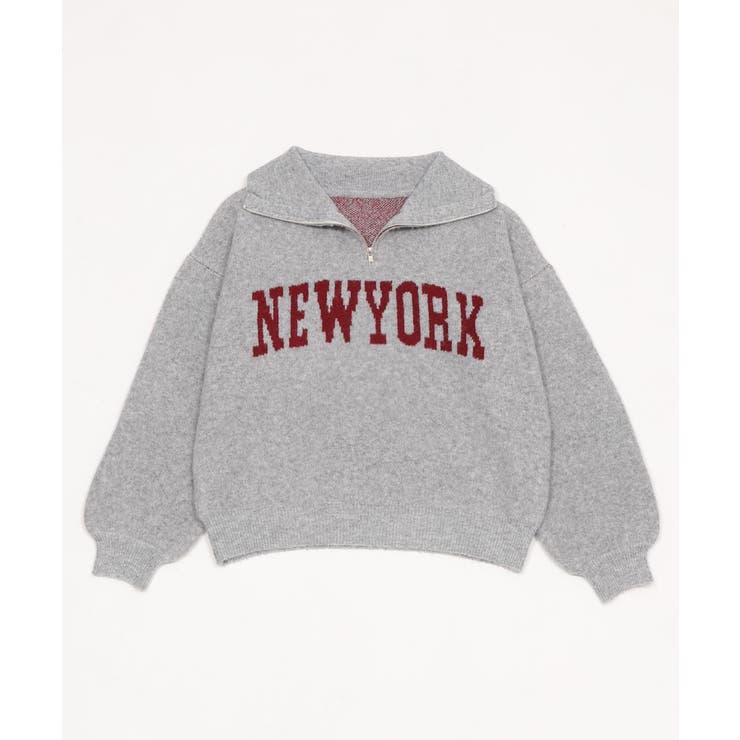 フラッフィーハーフジップニット | WEGO【WOMEN】 | 詳細画像33 