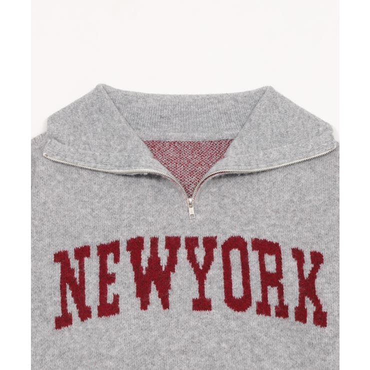 フラッフィーハーフジップニット | WEGO【WOMEN】 | 詳細画像35 