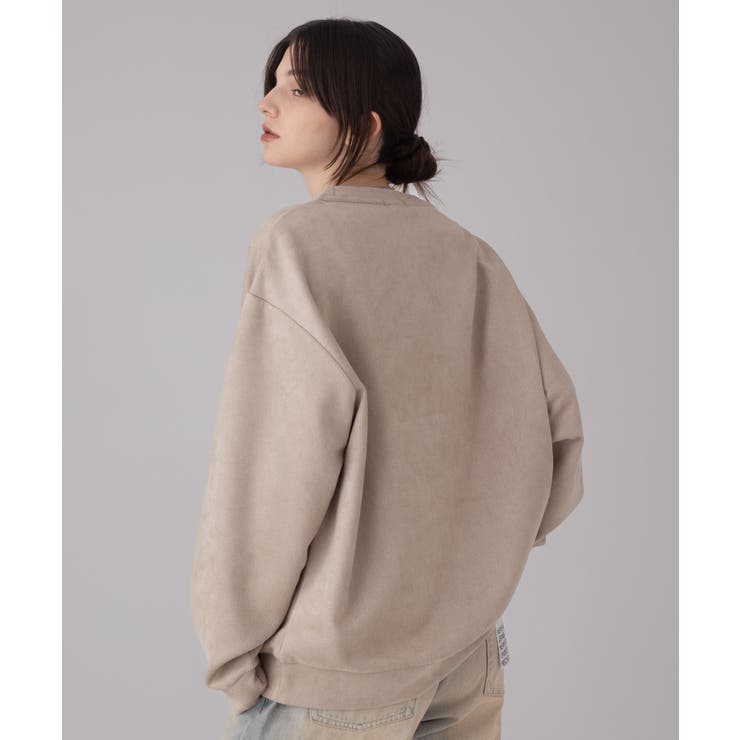 アクセ付きフェイクスウェードプルオーバー | WEGO【MEN】 | 詳細画像17 