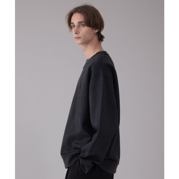 アクセ付きフェイクスウェードプルオーバー | WEGO【MEN】 | 詳細画像24 