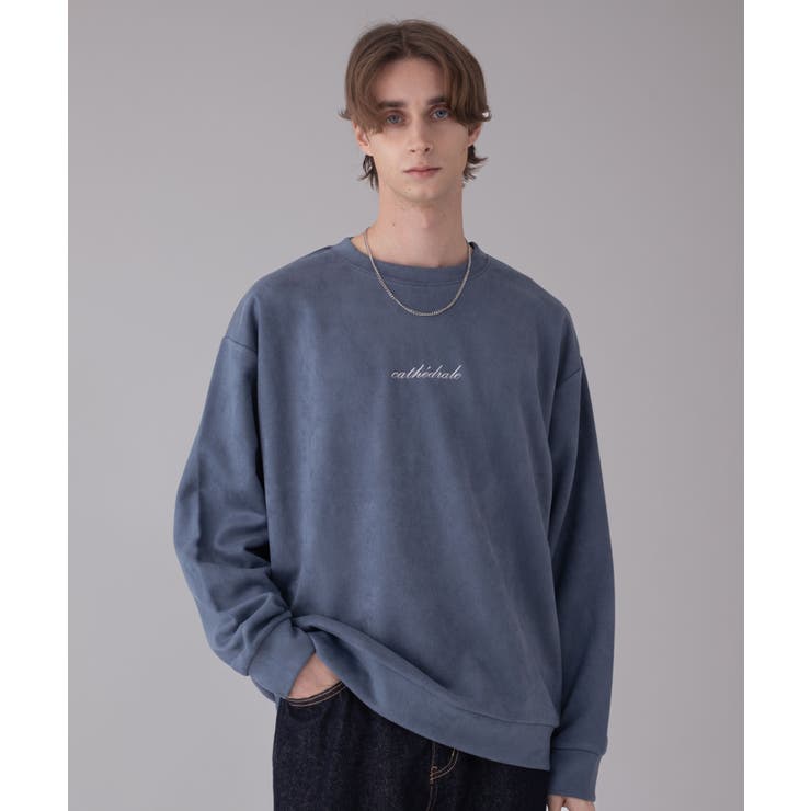 アクセ付きフェイクスウェードプルオーバー | WEGO【MEN】 | 詳細画像35 