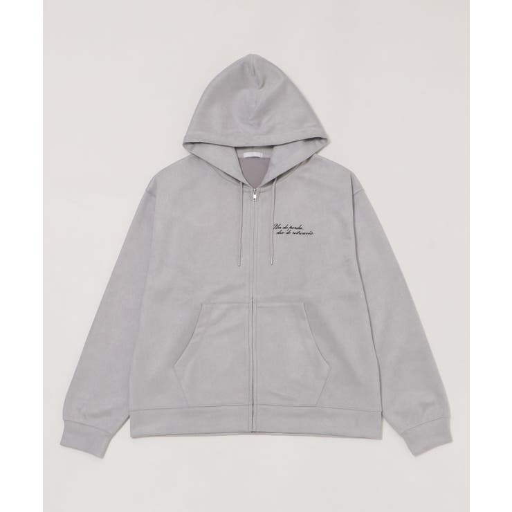 フェイクスウェードZIPパーカー | WEGO【MEN】 | 詳細画像36 