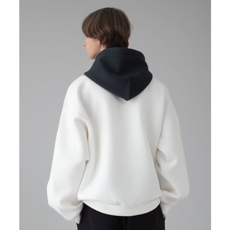 ワンポイントバイカラープルパーカー | WEGO【MEN】 | 詳細画像30 