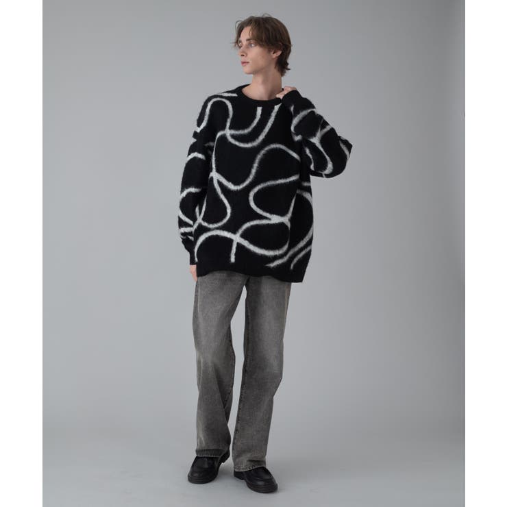 ファジーパターンプルオーバー | WEGO【MEN】 | 詳細画像7 