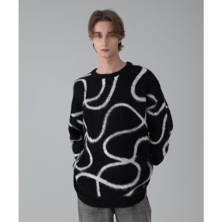 ファジーパターンプルオーバー | WEGO【MEN】 | 詳細画像44 