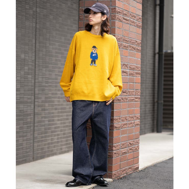 ジャガードアニマルプルオーバー | WEGO【MEN】 | 詳細画像4 