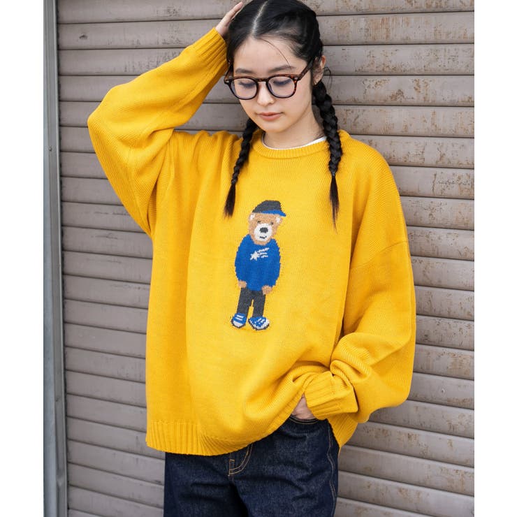 ジャガードアニマルプルオーバー | WEGO【MEN】 | 詳細画像24 