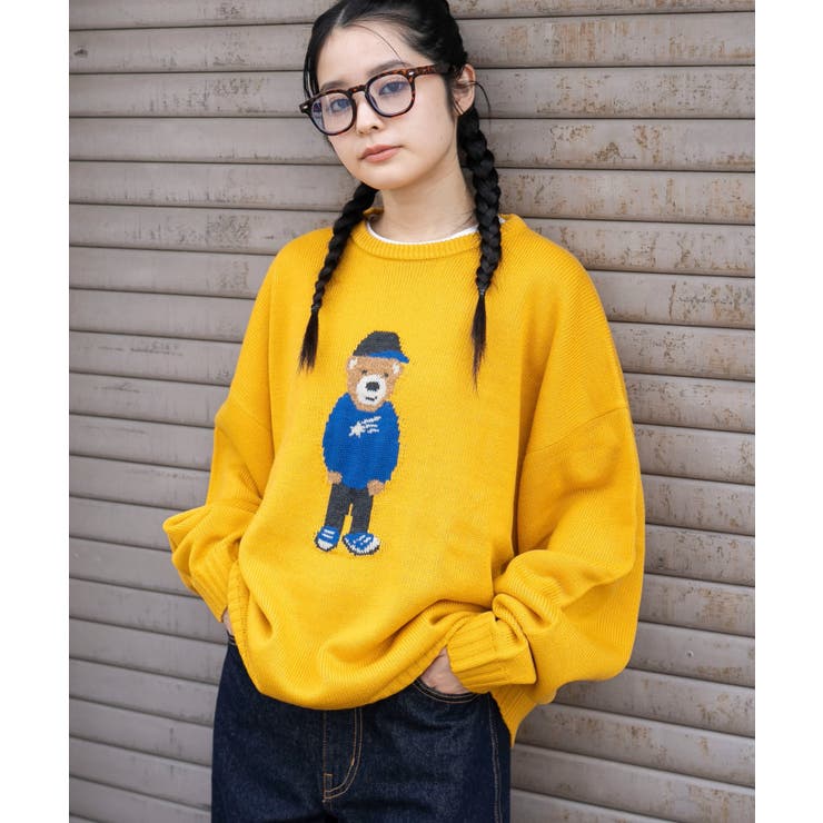 ジャガードアニマルプルオーバー | WEGO【MEN】 | 詳細画像25 