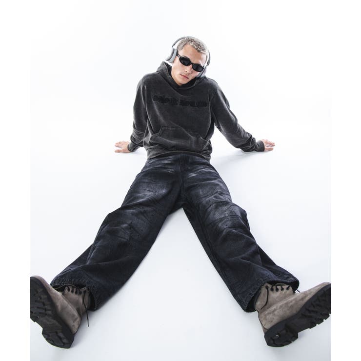 コンパクトフィットロゴプルパーカー | WEGO【MEN】 | 詳細画像30 