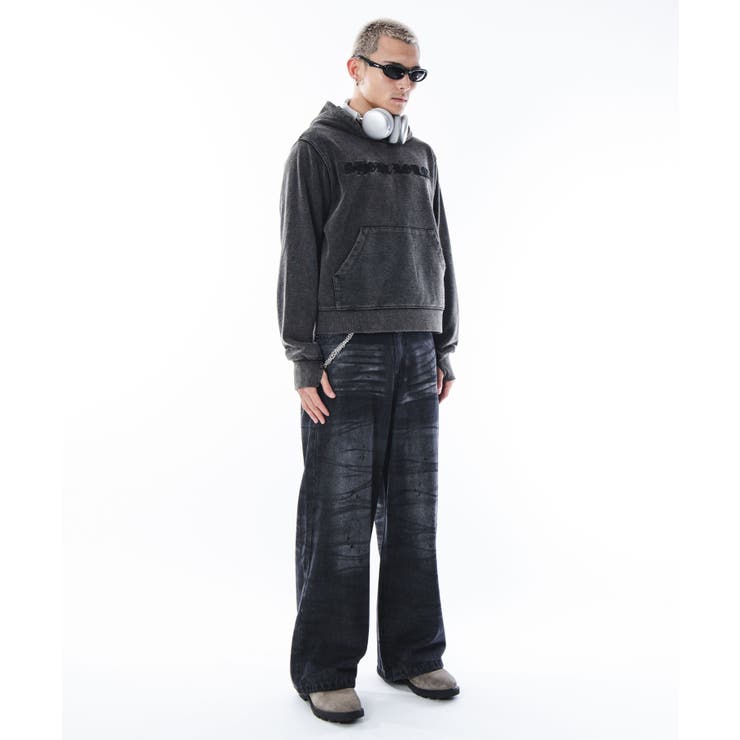 コンパクトフィットロゴプルパーカー | WEGO【MEN】 | 詳細画像34 