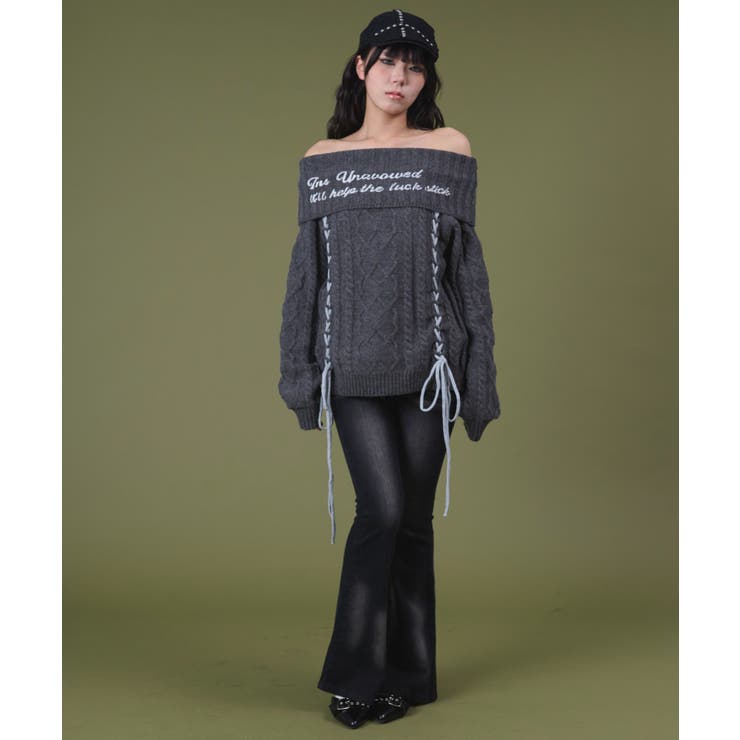 レースアップロゴオフショルダー | WEGO【WOMEN】 | 詳細画像9 