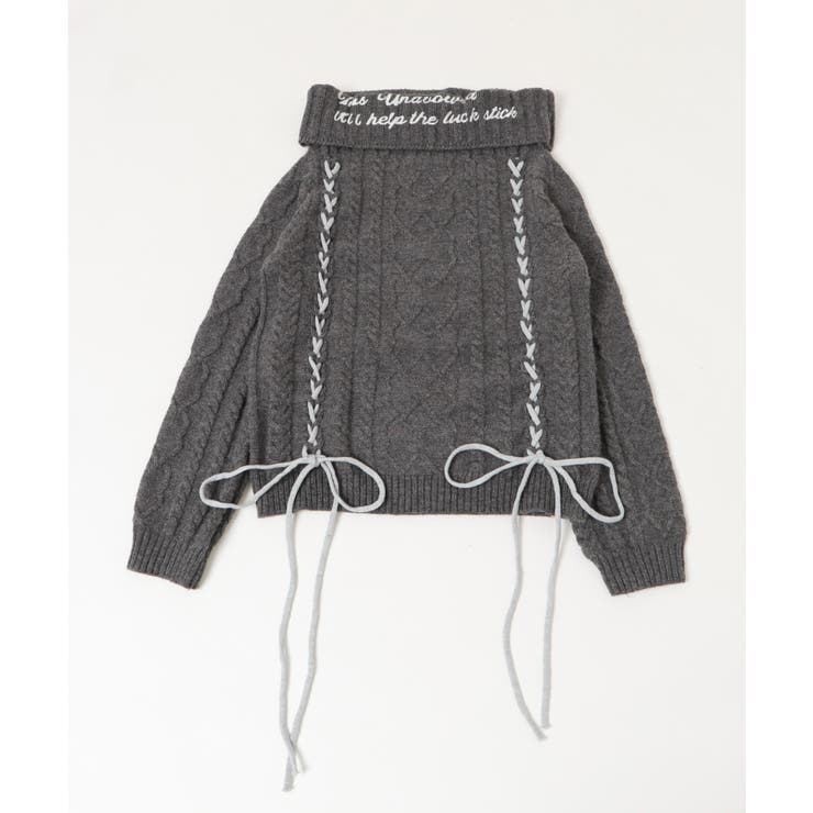 レースアップロゴオフショルダー | WEGO【WOMEN】 | 詳細画像11 