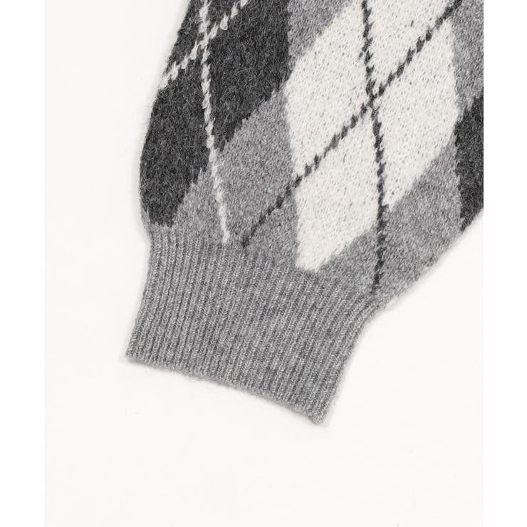 アーガイルニットプルオーバー | WEGO【WOMEN】 | 詳細画像20 