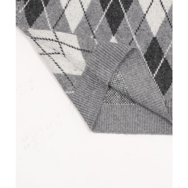 アーガイルニットプルオーバー | WEGO【WOMEN】 | 詳細画像21 