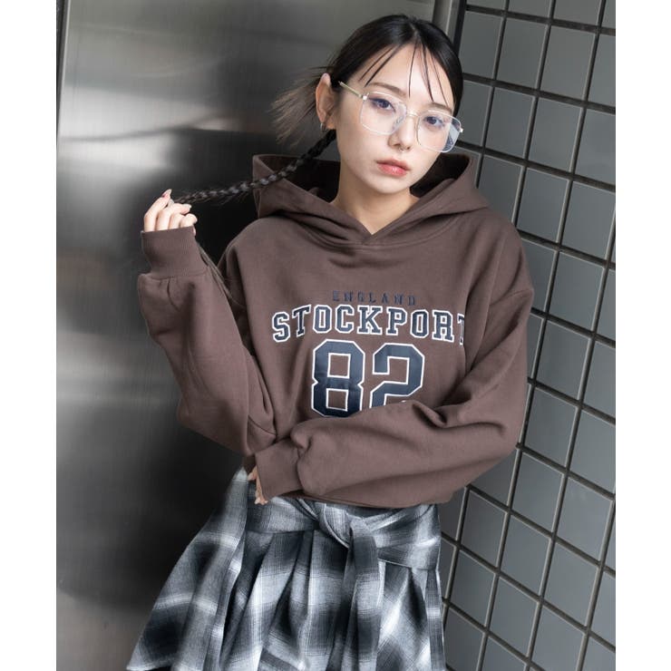 ロゴショートプルパーカー | WEGO【WOMEN】 | 詳細画像1 