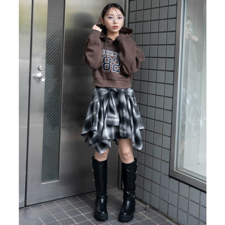 ロゴショートプルパーカー | WEGO【WOMEN】 | 詳細画像11 