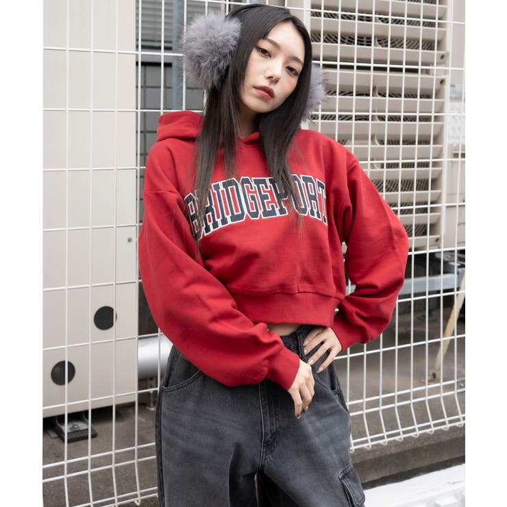ロゴショートプルパーカー | WEGO【WOMEN】 | 詳細画像13 