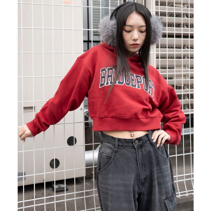 ロゴショートプルパーカー | WEGO【WOMEN】 | 詳細画像14 