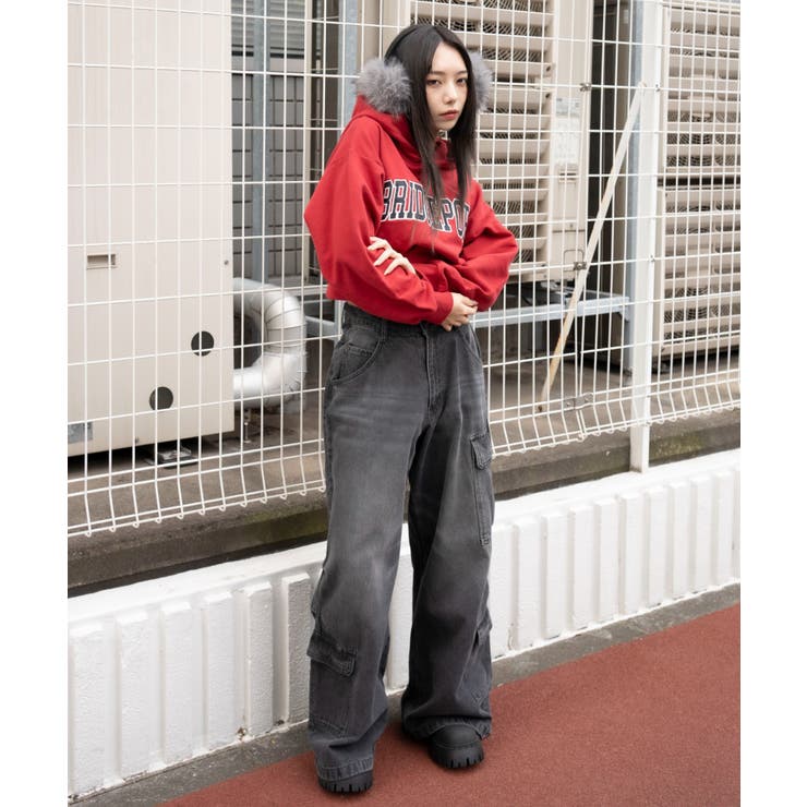 ロゴショートプルパーカー | WEGO【WOMEN】 | 詳細画像18 