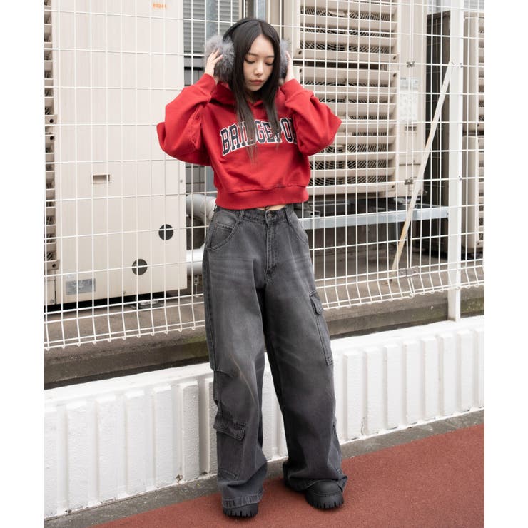 ロゴショートプルパーカー | WEGO【WOMEN】 | 詳細画像19 