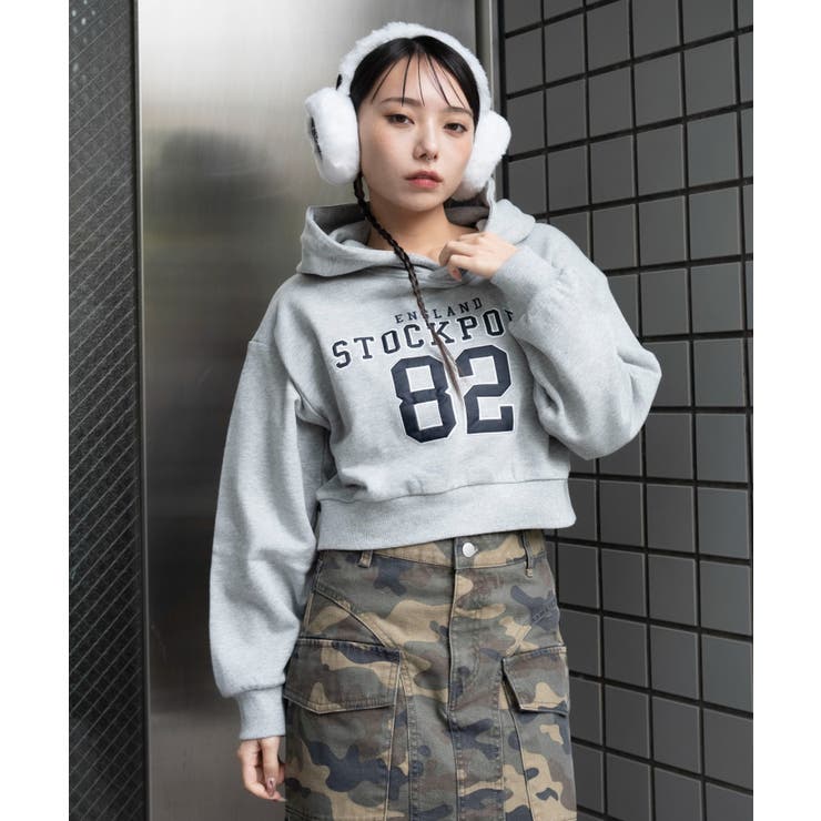 ロゴショートプルパーカー | WEGO【WOMEN】 | 詳細画像21 
