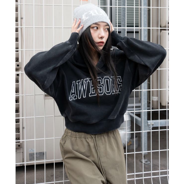 ロゴショートプルパーカー | WEGO【WOMEN】 | 詳細画像26 