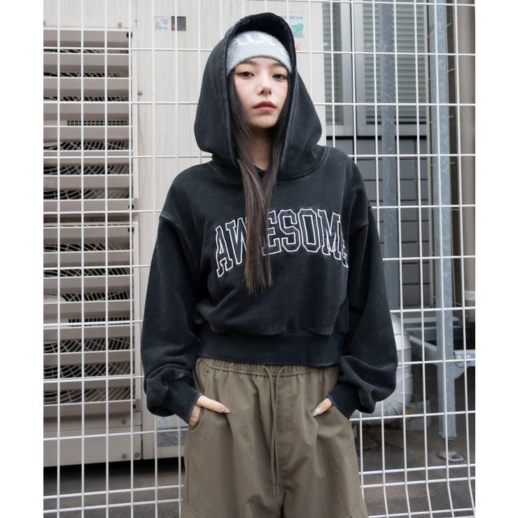 ロゴショートプルパーカー | WEGO【WOMEN】 | 詳細画像28 