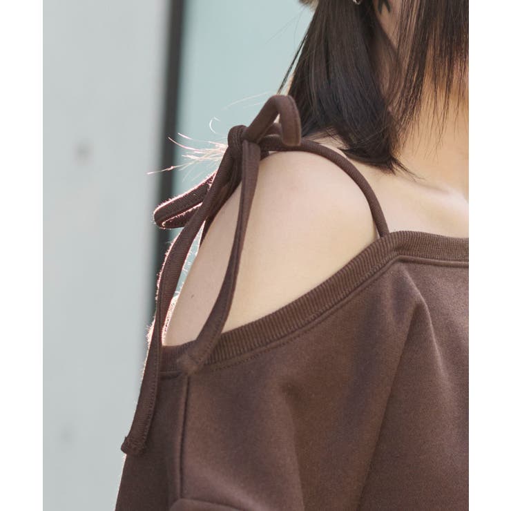 裏起毛2WAYグラフィックワンショルBIGスウェット | WEGO【WOMEN】 | 詳細画像8 