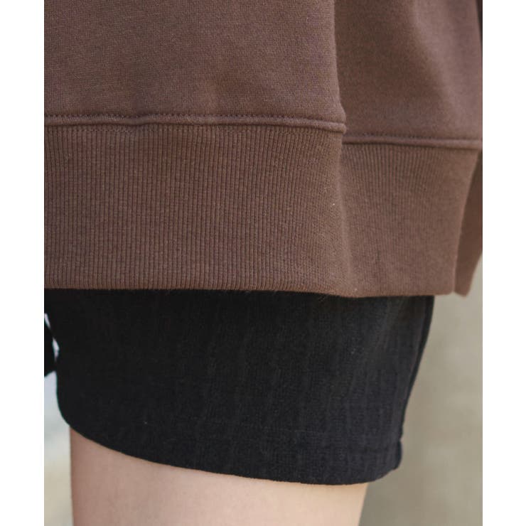 裏起毛2WAYグラフィックワンショルBIGスウェット | WEGO【WOMEN】 | 詳細画像10 