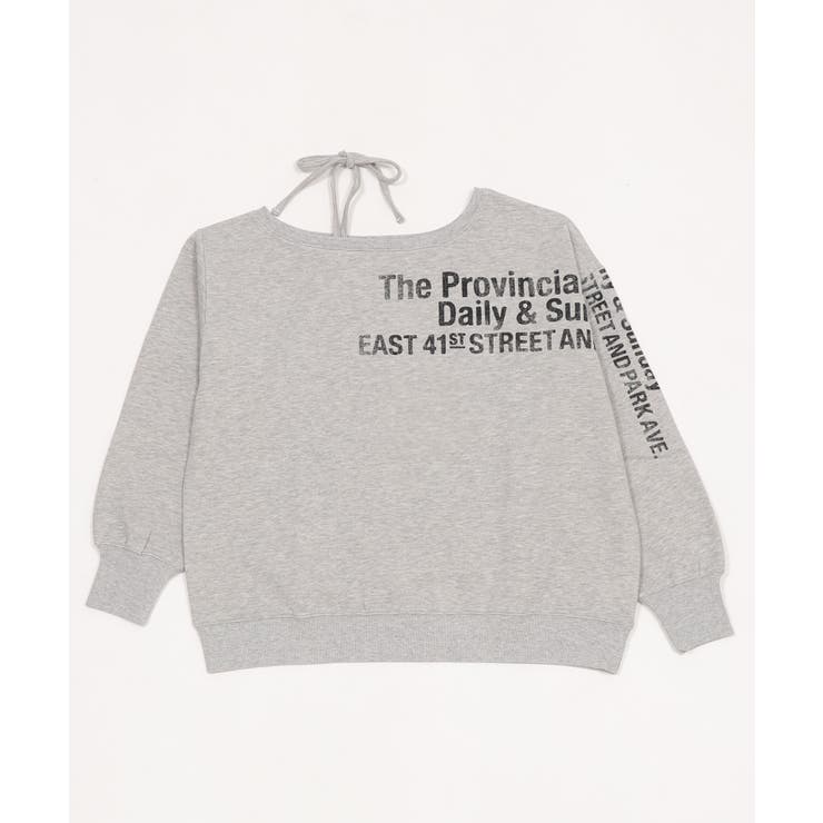 裏起毛2WAYグラフィックワンショルBIGスウェット | WEGO【WOMEN】 | 詳細画像40 