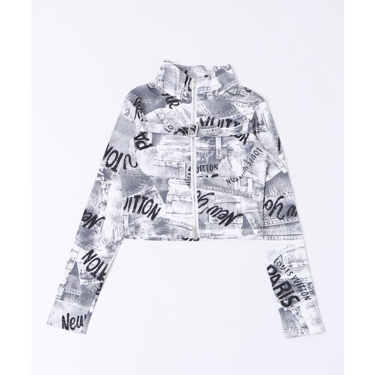 ホワイト | オールラウンドプリントバイカートップ | WEGO【WOMEN】