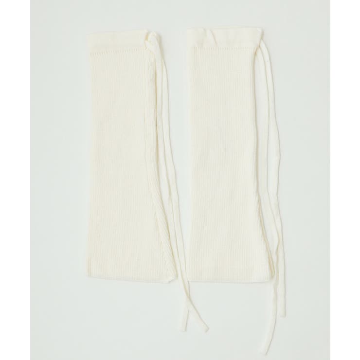 レースアップデザインニットレッグカバー | WEGO【WOMEN】 | 詳細画像3 