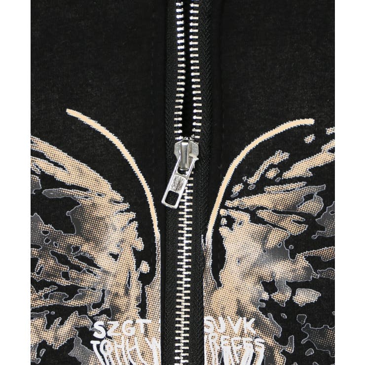 エイジドバタフライジップパーカー | WEGO【WOMEN】 | 詳細画像14 