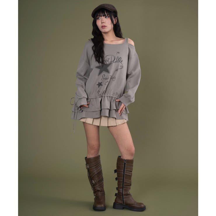 ワンショルダースタープルオーバー | WEGO【WOMEN】 | 詳細画像13 